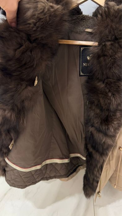 Парка з хутром кролика,стан гарний!