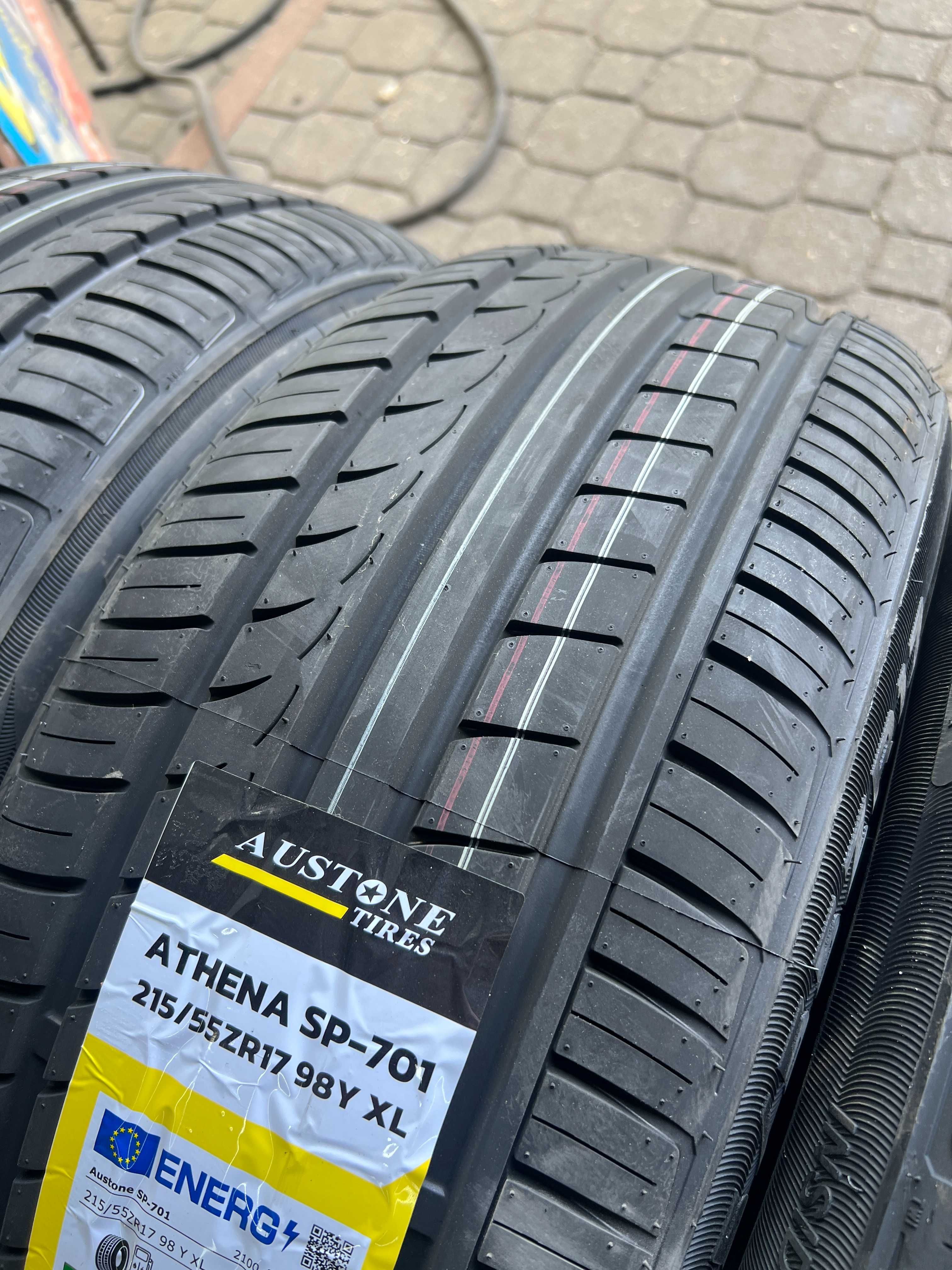 215/55r17 austone nowe opony letnie 2025r montaż w cenie