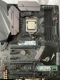 Intel core i7 7700K + Asus Rog z270F gaming