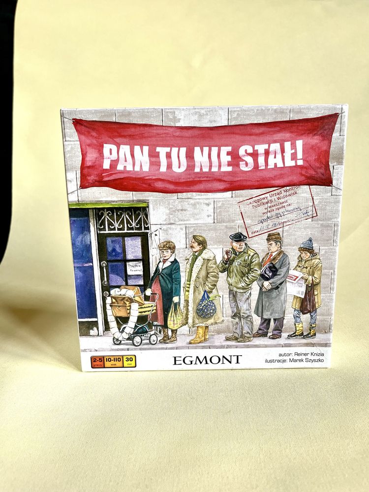Gra planszowa Pan Tu Nie Stał egmont prl