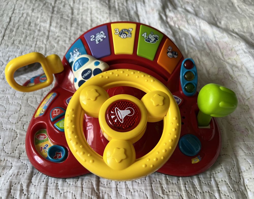 Іграшка Розвиваюче кермо музикальний руль Vtech