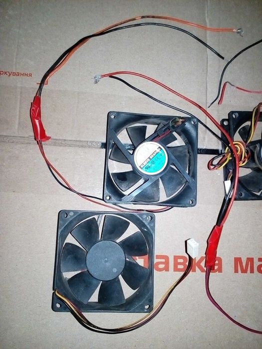 кулер б.у. для корпуса ПК_5 шт. одним лотом
