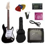 Conjunto 'plus' guitarra elétrica ST5 MSA VISION - NOVO
