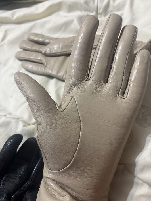 Перчатки з натуральної шкіри