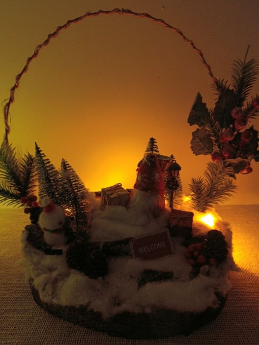 Ozdoba świąteczna/ scenka świąteczna