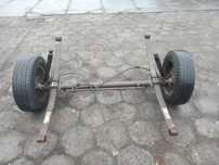 Oś belka Tylna 16" Przyczepka Sam resory Master II 98-10r