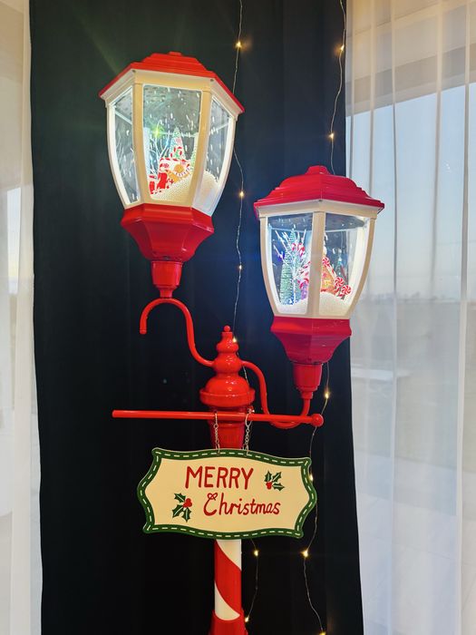 Latarnia podwójna świąteczna