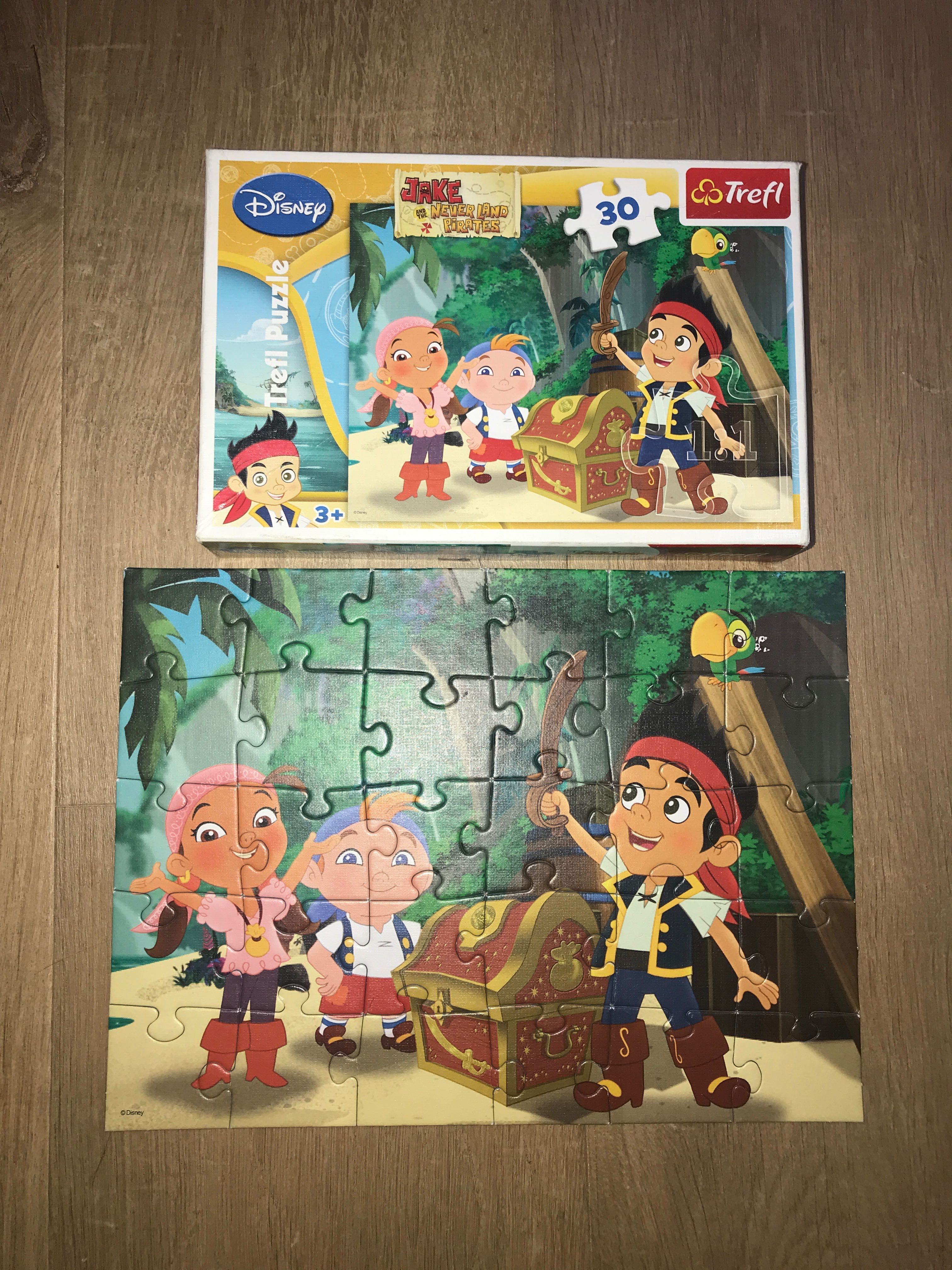 Puzzle 30 Jake i Piraci Disney