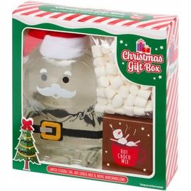 Zestaw do robienia gorącej czekolady mikołaj