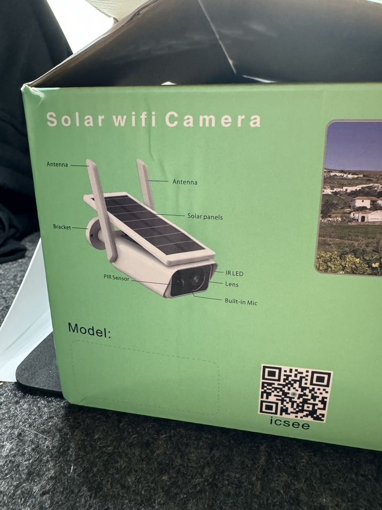 Kamera zewnętrzna solarna WiFi 4MP