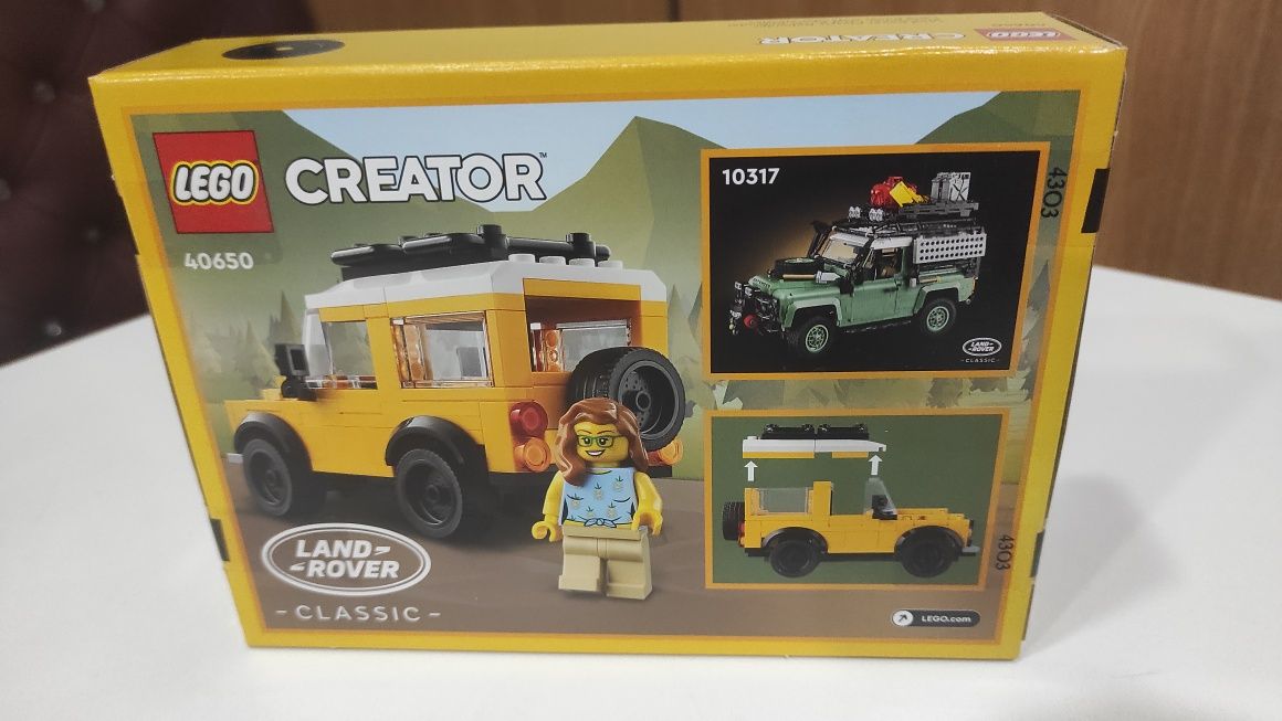 Конструктор LEGO Creator 40650 Ленд Ровер Classic Defender