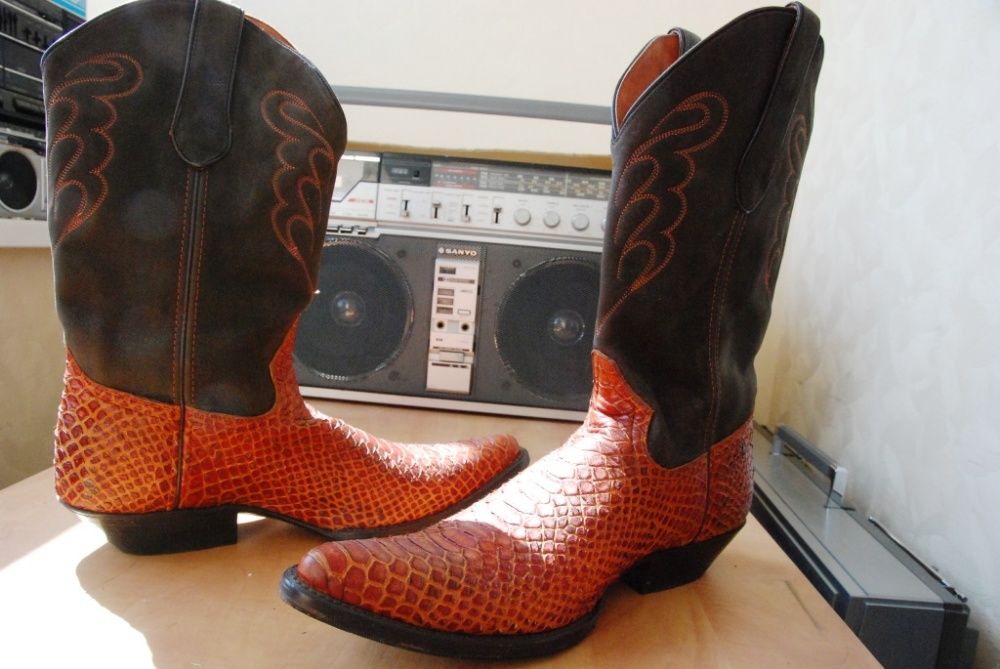 Ковбойские сапоги(питон) MARLBORO Classics(Мексика)Ручная работа