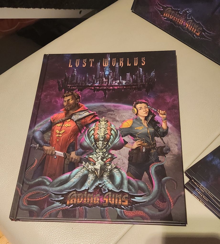 Fading Suns gra rpg Komplet