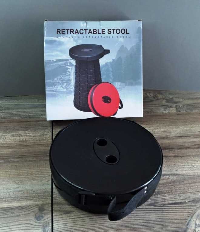 Стул туристический выдвижной складной 47см Telescopic stool