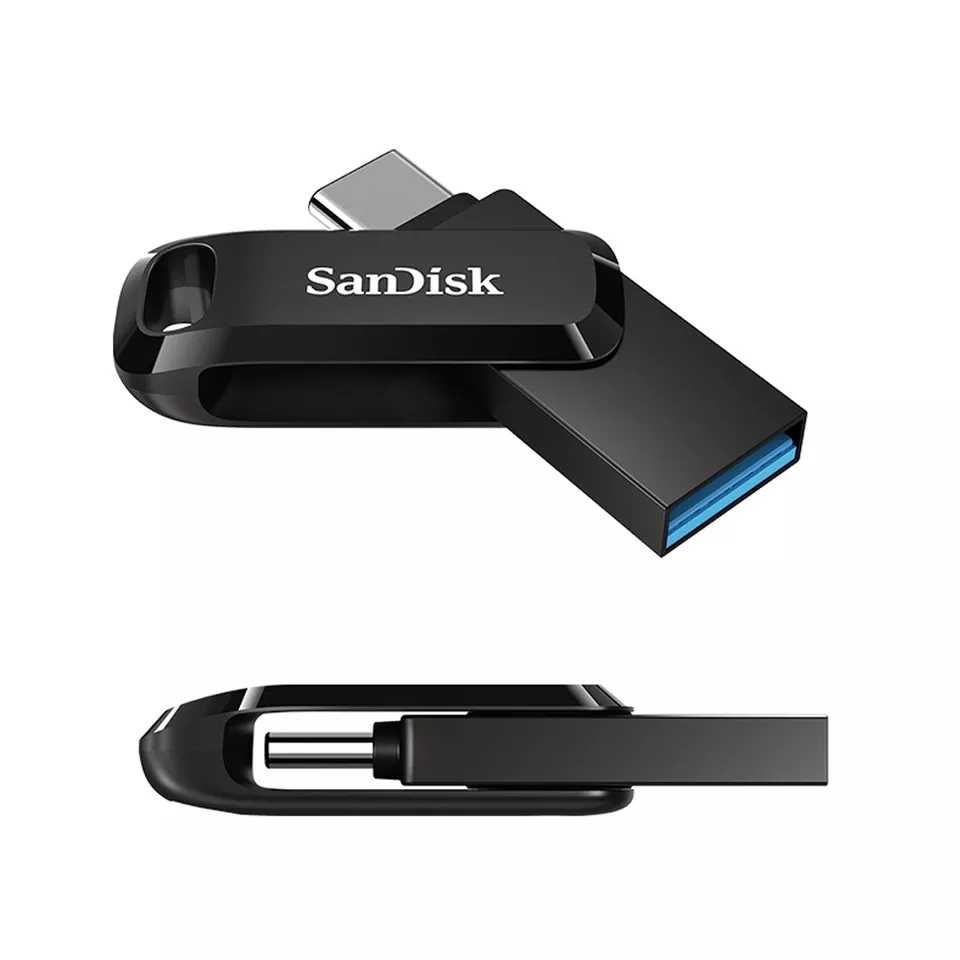 Флешка SanDisk 150 Мб/с | Внешний флеш накопитель | USB 3.1 + Type-C
