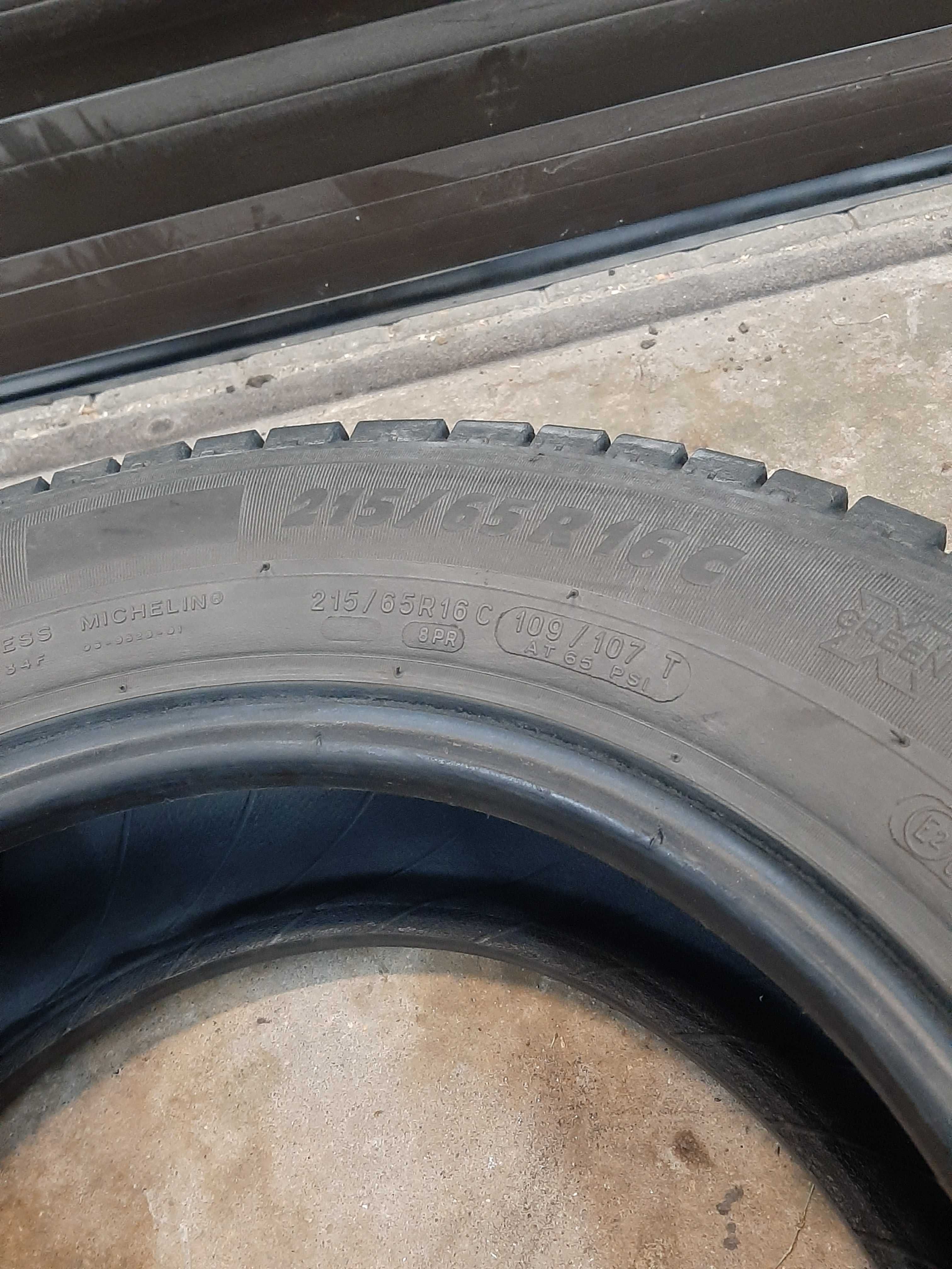 Michelin Agilis 215/65R16C 2016 Rok 5,8mm bieżnika