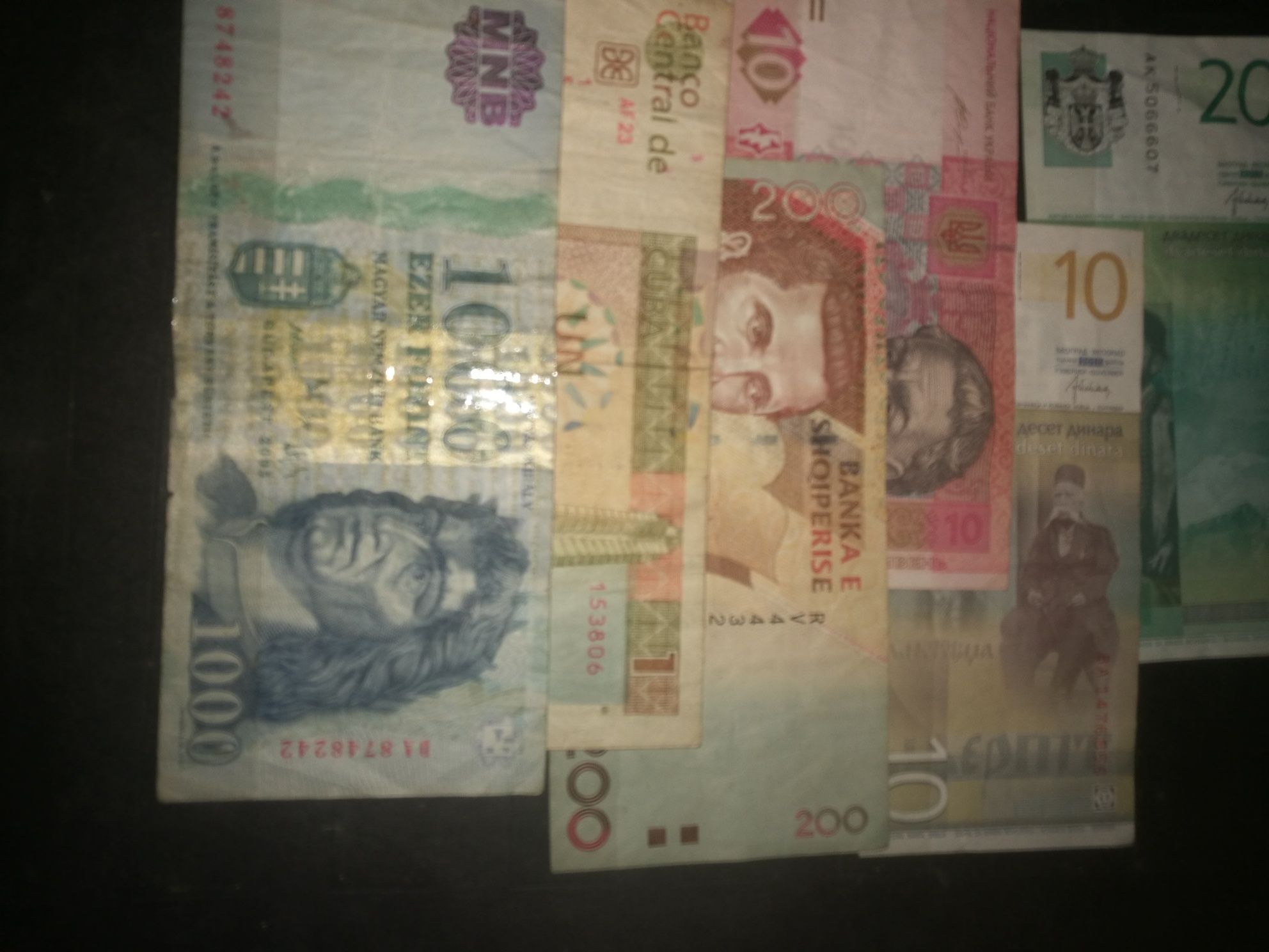 Ķolekcja monet i banknoty PRL