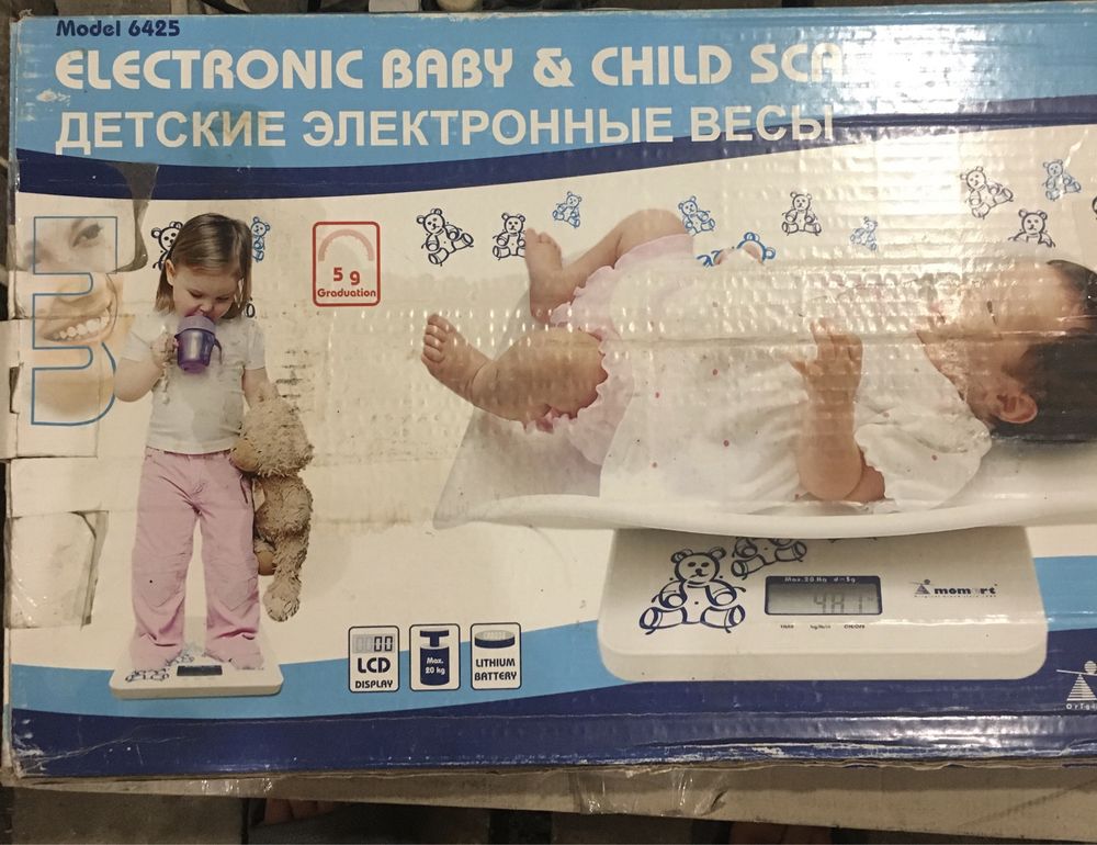 Весы для новорожденных Momert 6425