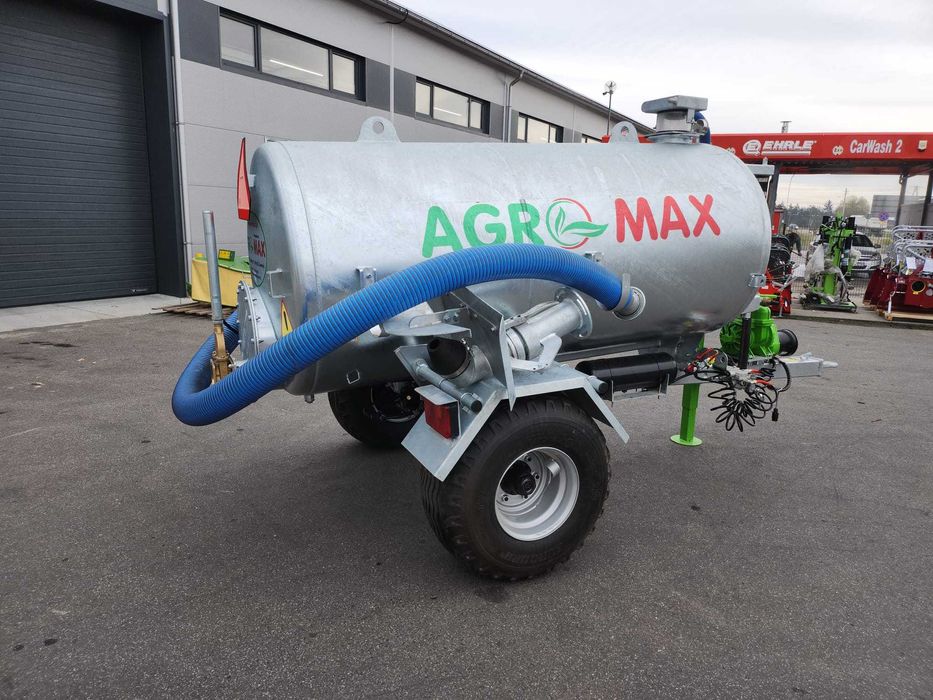 Beczkowóz asenizacyjny Agromax 3000 L - Beczka asenizacyjna POMOT