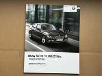 2014 / BMW Serii 3 Limuzyna (F30) / PL / prospekt katalog