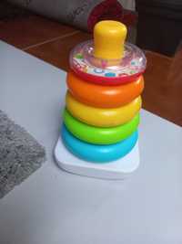 FISHER PRICE pirâmide de argolas