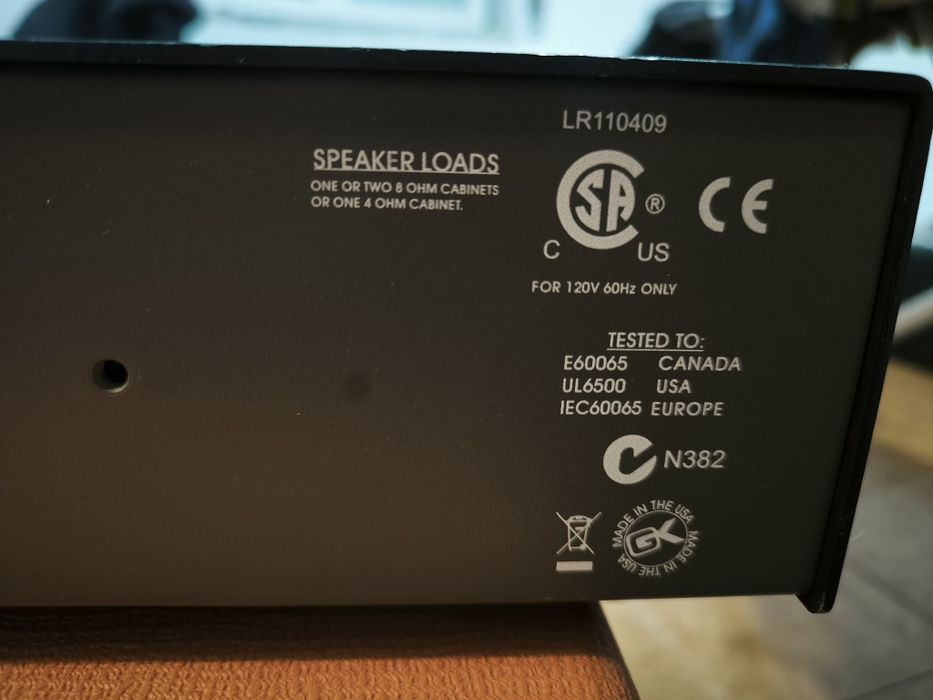 Coluna Orange600w +  amplificador GK RB400