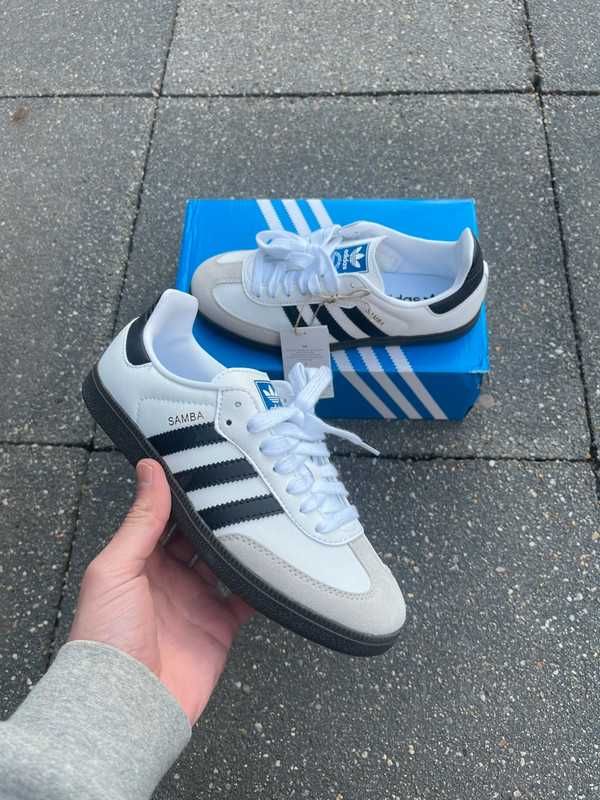 Adidas_SambaOG_white Moda_Buty_Mokasyny Mokasyny R.40.5
