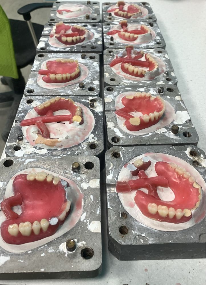 Инжекция Починка зубных протезов, Vertex Acron и Acetal