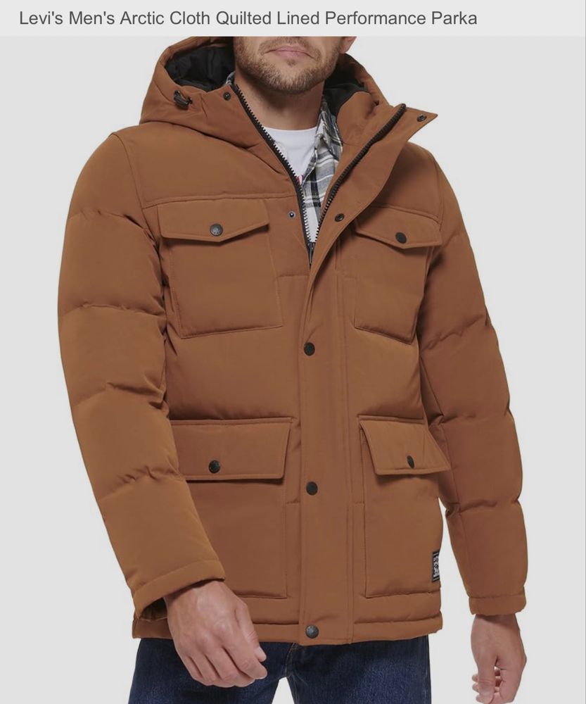 Levis mens arctic зимняя/весення куртка