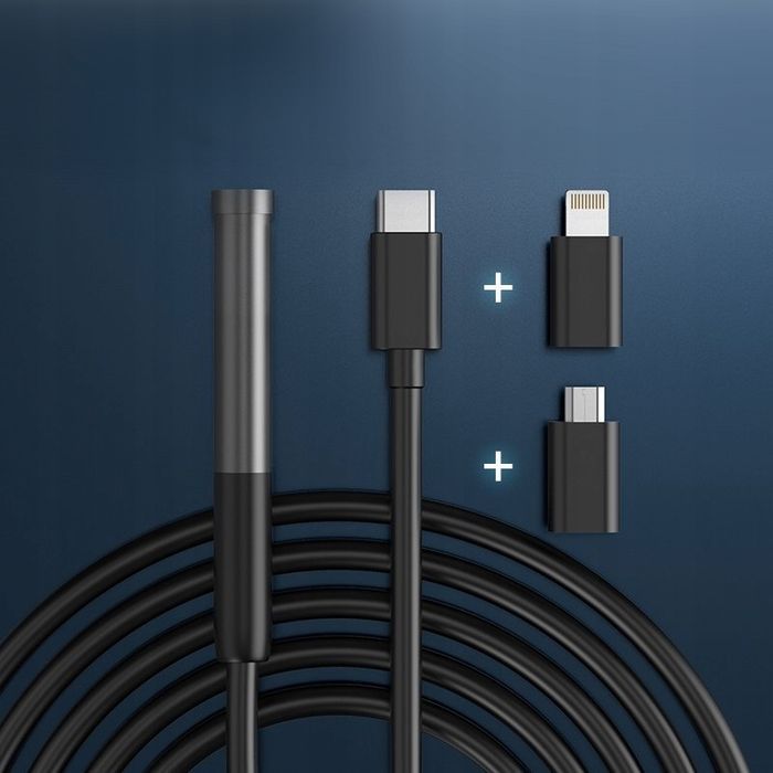Kamera Inspekcyjna Endoskop 3,5m iOS Android WiFi
