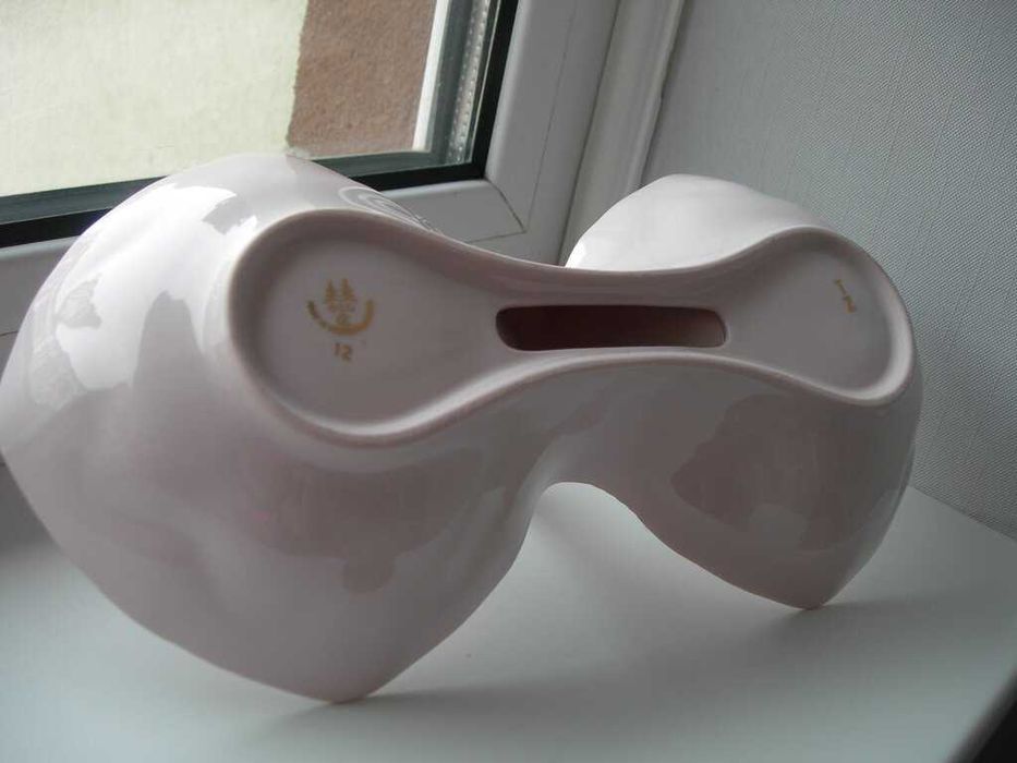 Менажниця, блюдо, рожевий фарфор, Чехія, нова!