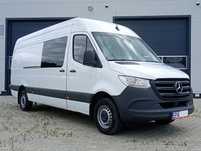Mercedes-Benz SPRINTER MAX L5H2 BRYGADÓWKA 7 OSÓB KLIMA SENSORY TEMPOMAT NR 52  homologacja ciężarowa, brygadówka 7 osób, klimatronic, tempomat, nr 52