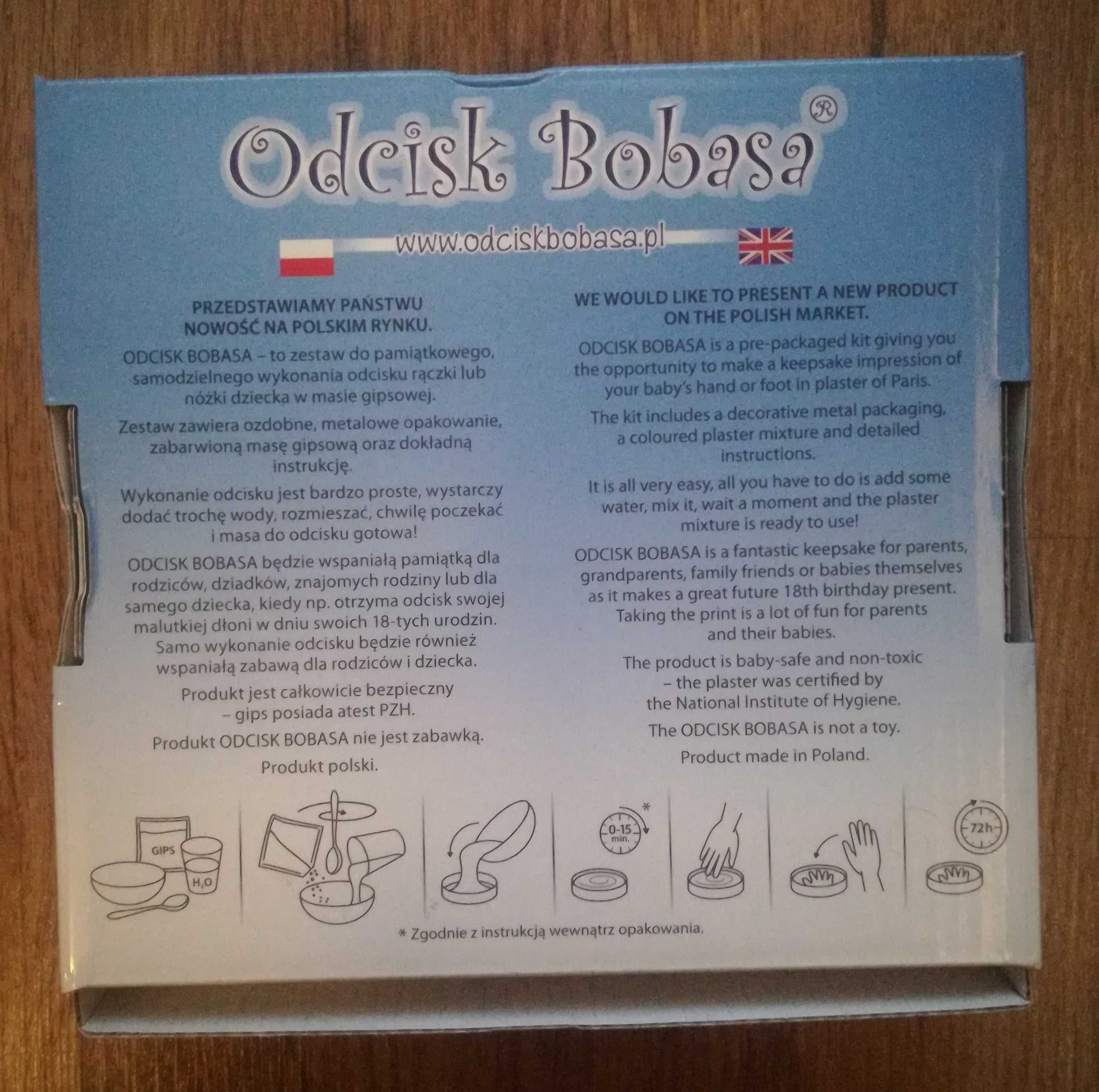 Odcisk stópki, odcisk rączki. Pamiątka, chrzest, prezent