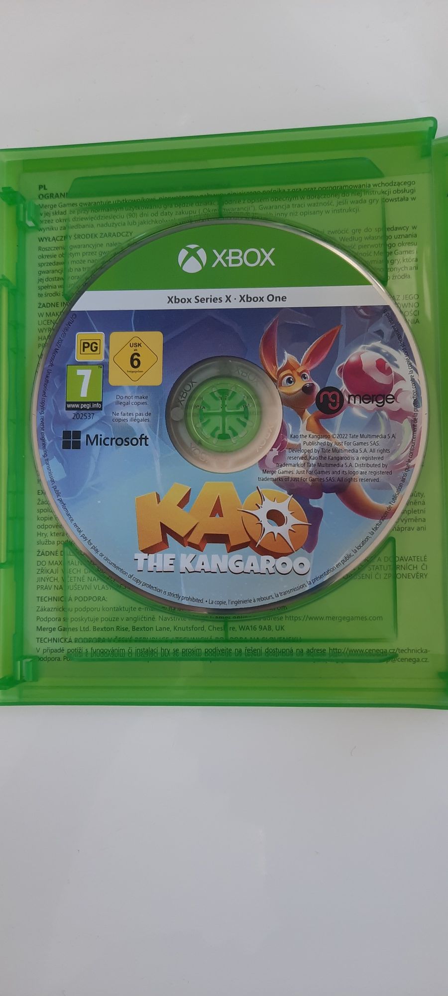 The kangaroo KAO xbox one wersja PL