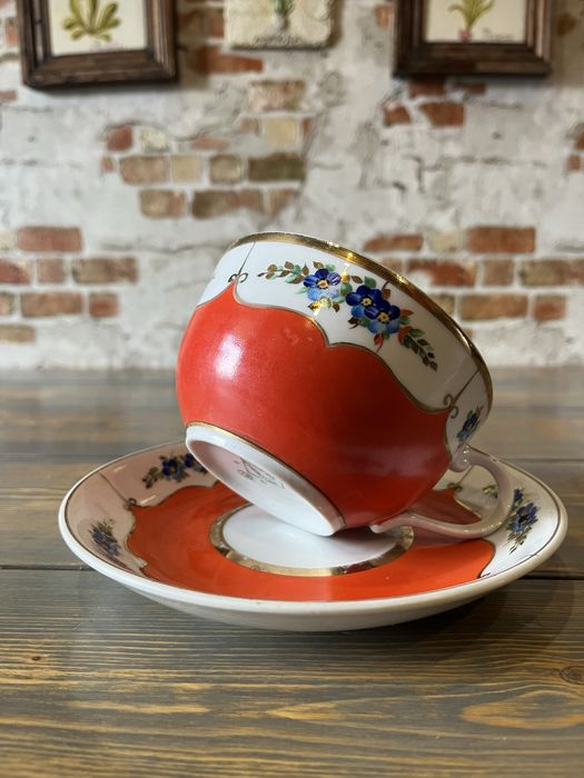 Чайная пара гигант Довбиш. СССР.