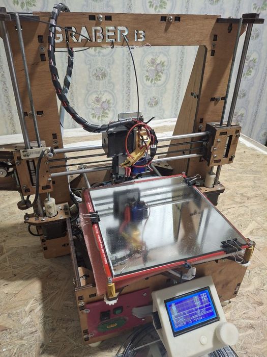 3D-принтер Graber i3 (Повністю налаштований) Комплект пластику пробний