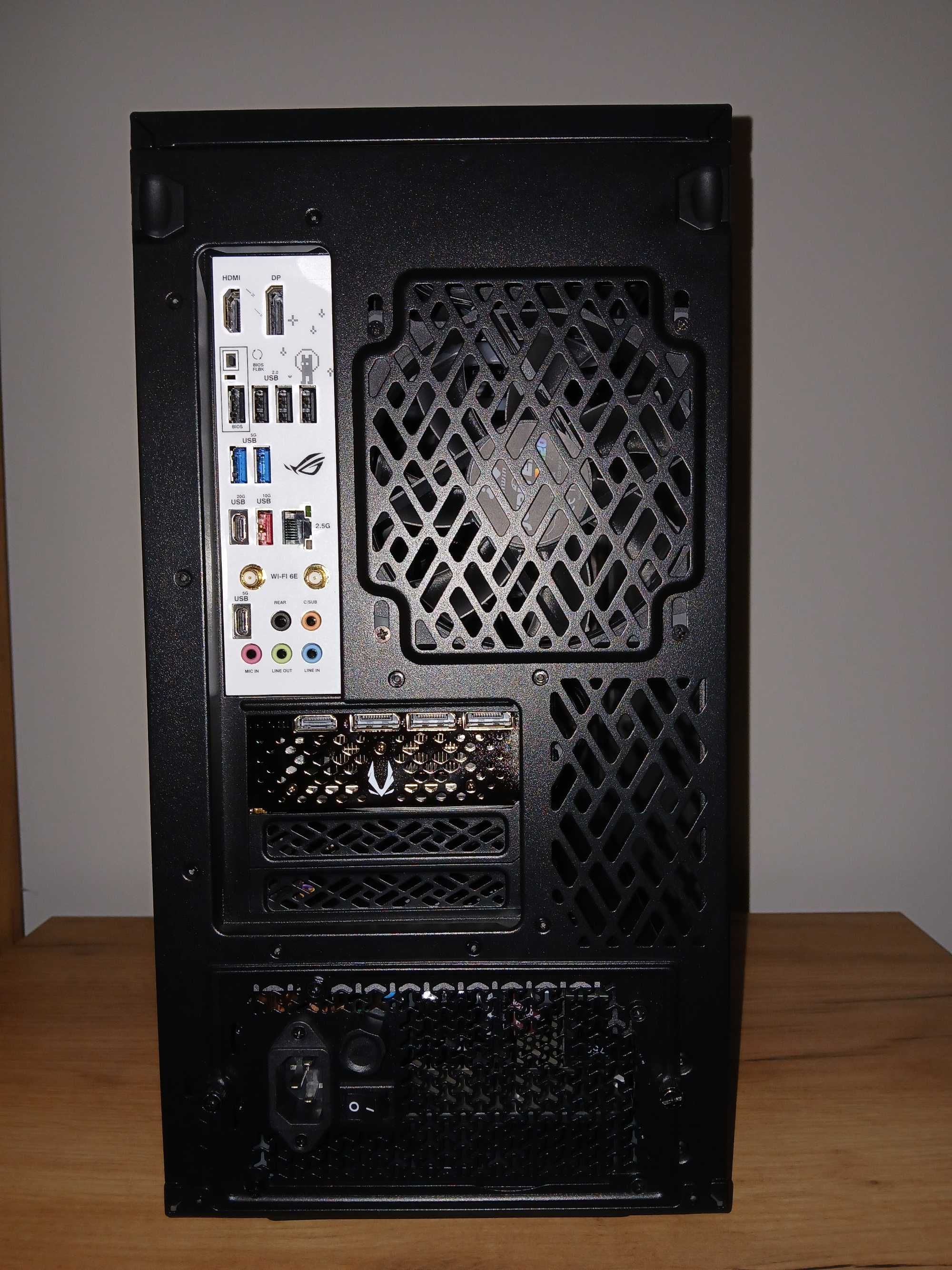 Komputer i7-14700KF/ASUS B760-G WiFi/RTX 4070/32GB DDR5/1TB M2.0/750W