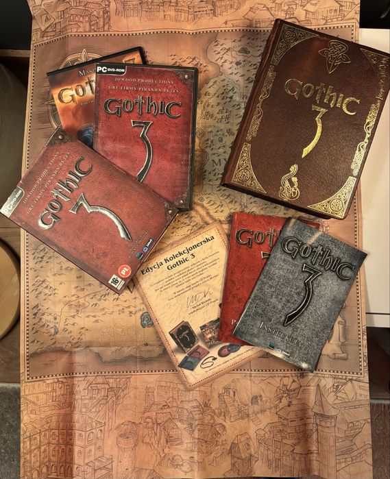 Gothic 3 Edycja Kolekcjonerska unikat, 2000 egzemplarzy w Polsce