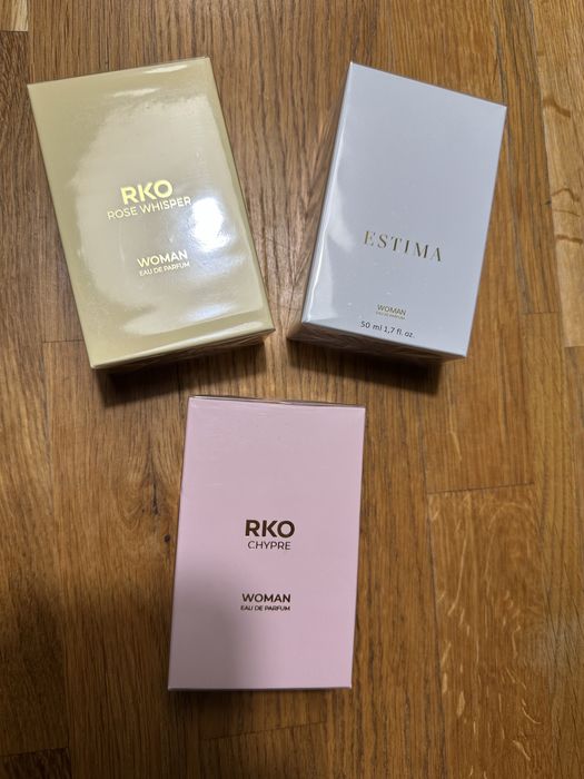 3x 50ml perfumy Ryłko