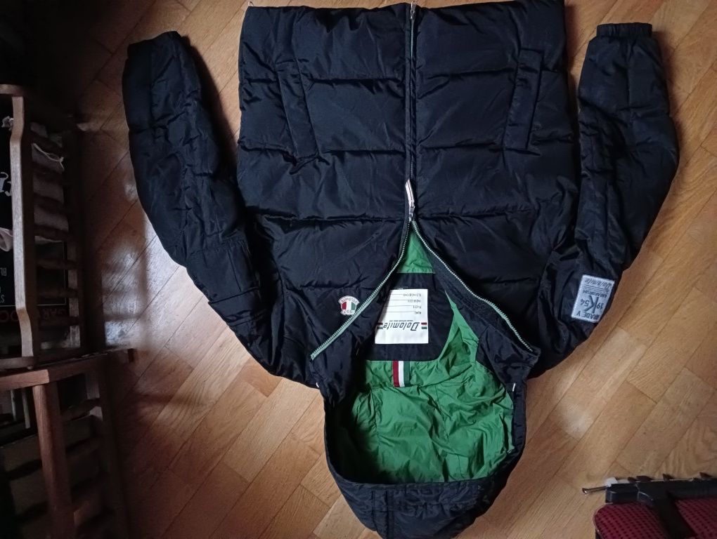 Włoska kurtka puchowa Dolomite XL puch duck goose canada north face 52