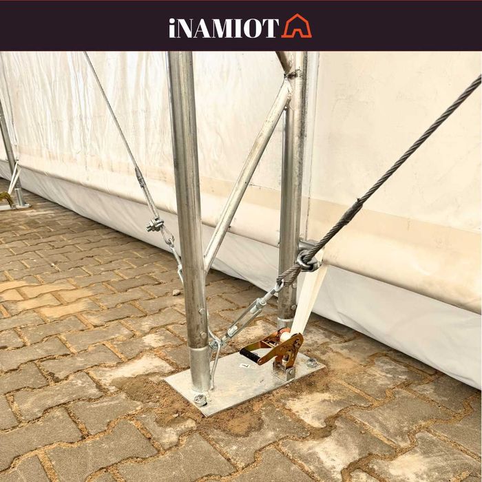 Magazyn 12x24x6x3m NOWA HALA NAMIOTOWA plandeka PVC 900g stal OCYNK
