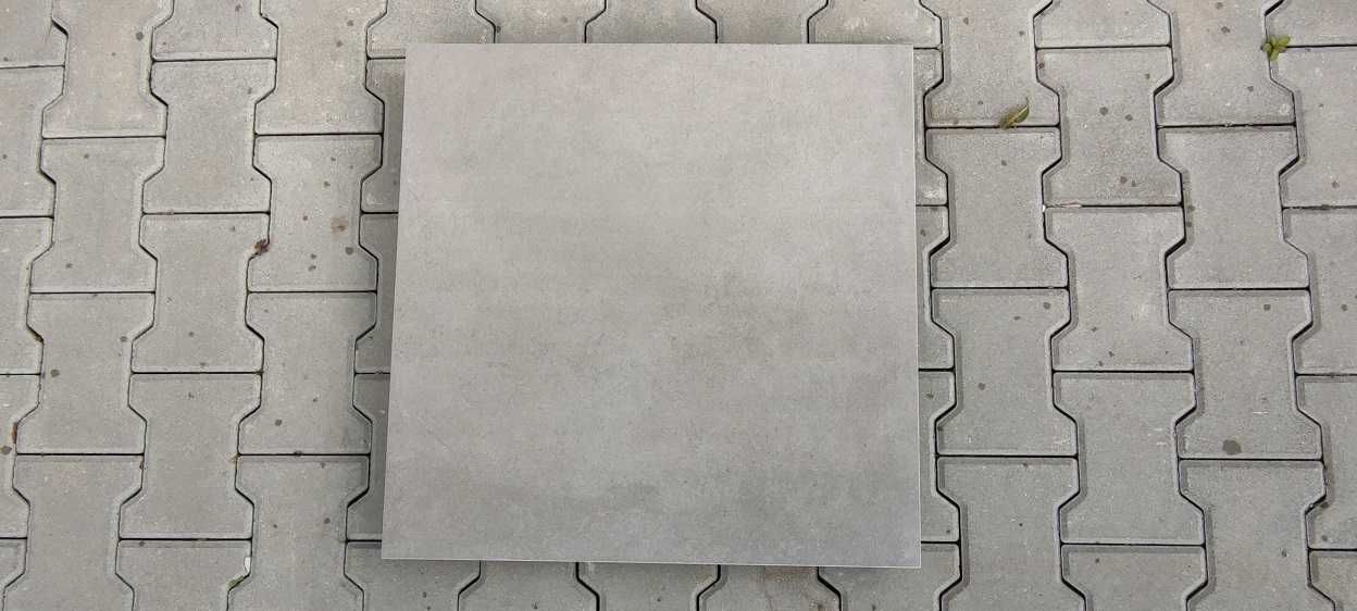 Płytki podłogowe tarasowo chodnikowe gres 60x60x20 Select Grey