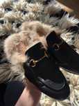 Gucci хутряні мюлі оригінал