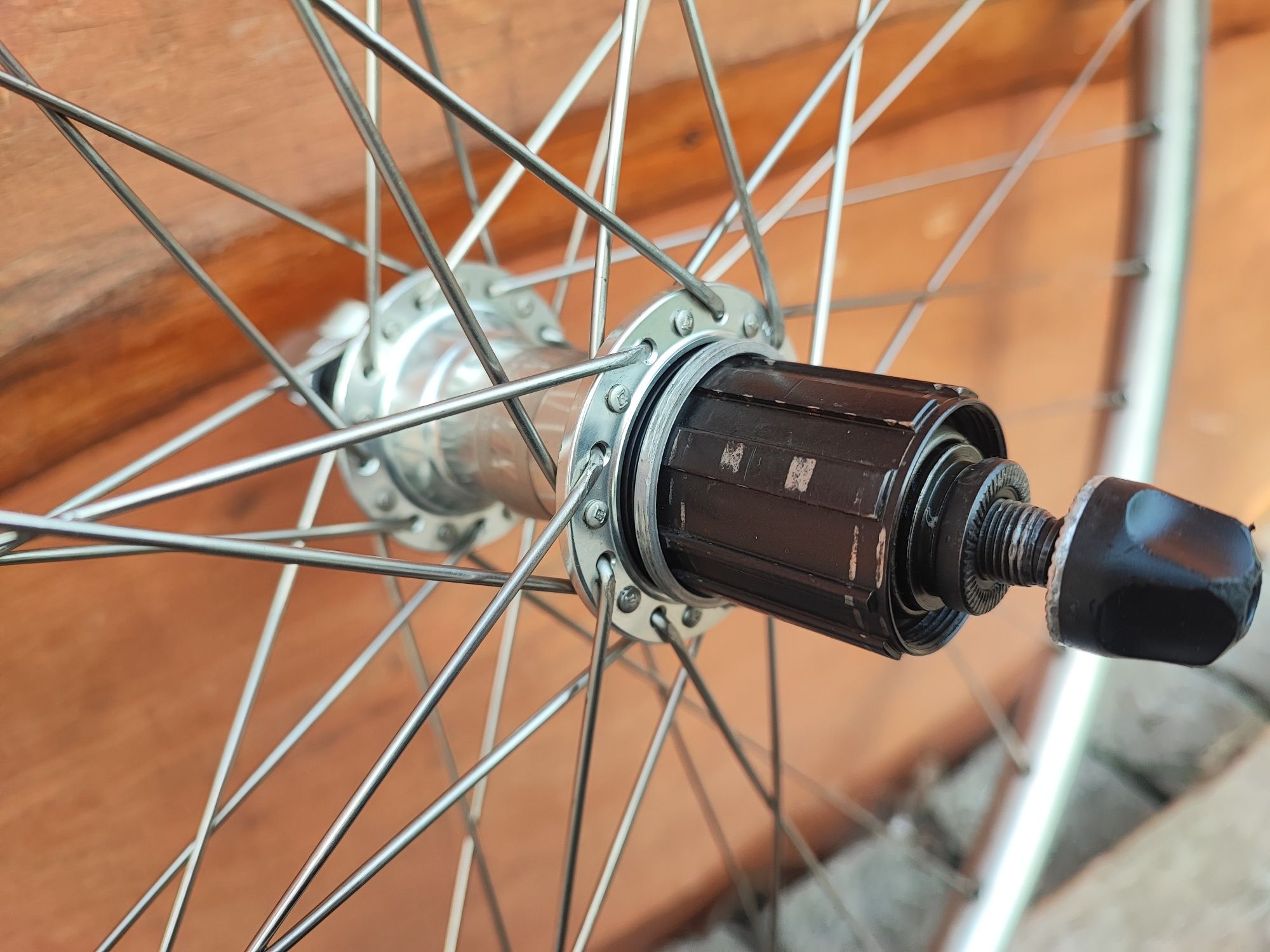 Tylne koło rowerowe Mavic X221 26" Shimano Deore XT M737 8s retro mtb