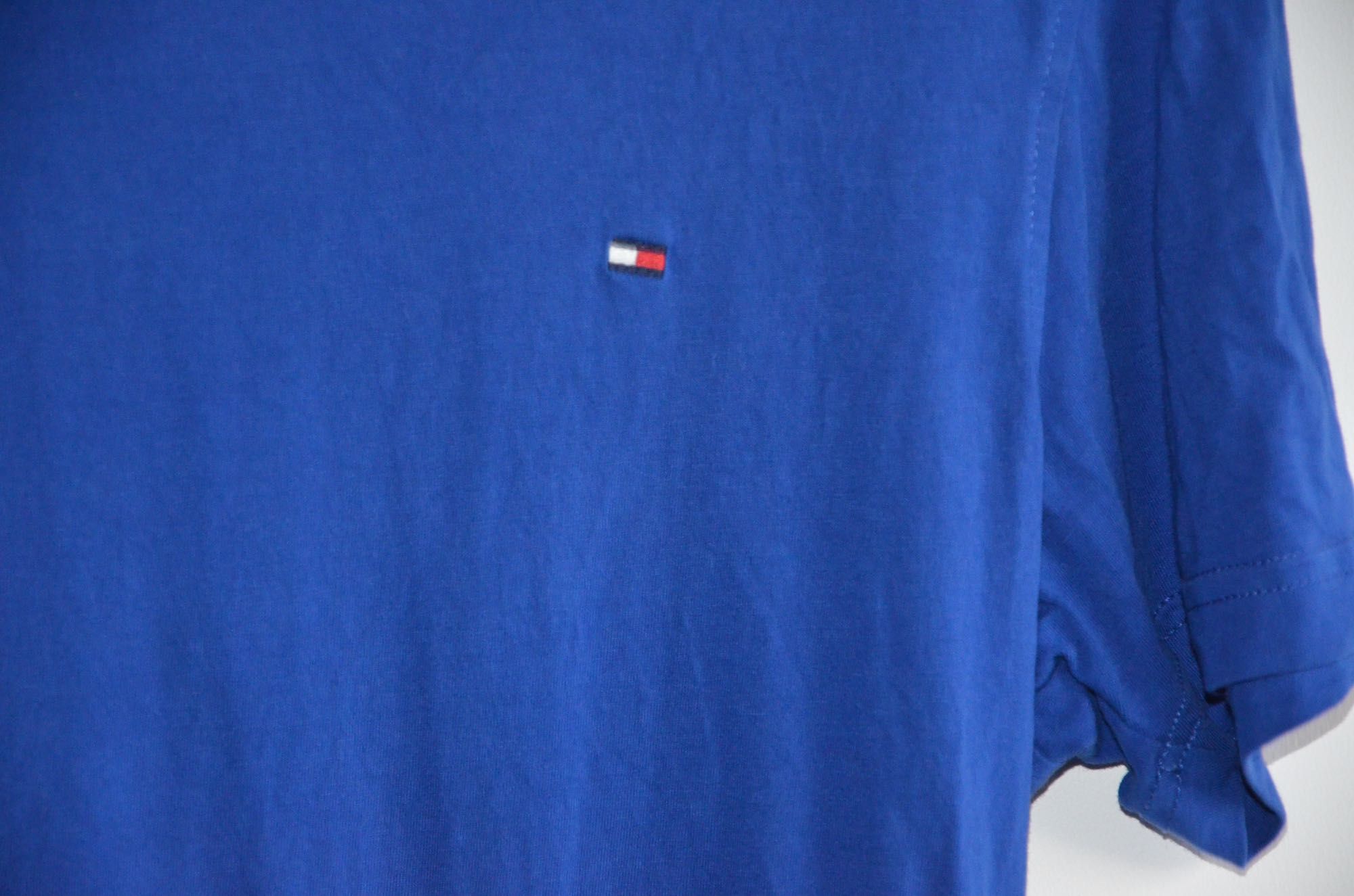 Tommy Hilfiger t-shirt/ r. M głęboki niebieski