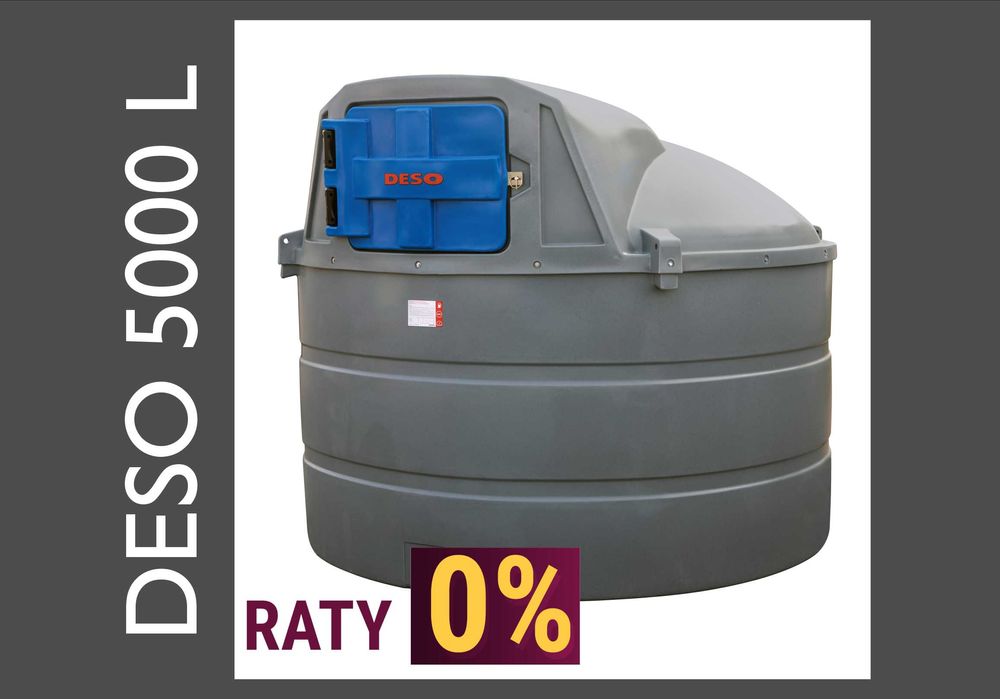 Zbiornik dwupłaszczowy do paliwa ON 5000 DESO FUELMASTER / NOWOŚĆ
