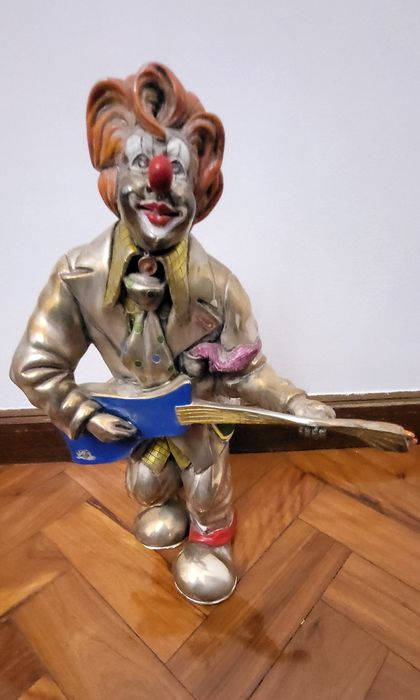 Peças decorativas em prata laminada italiana.