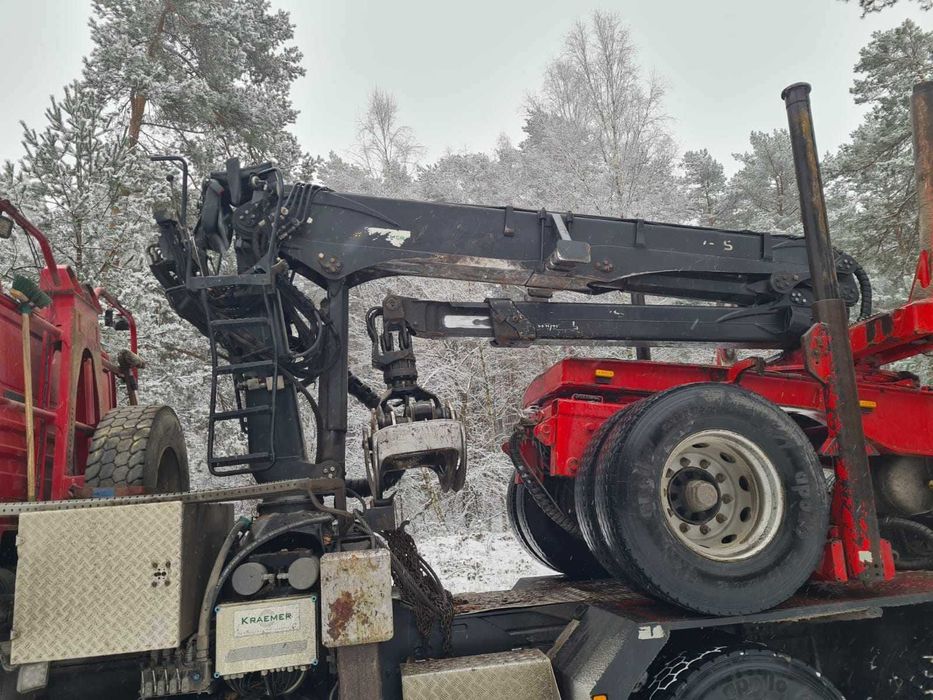 MAN Dłużyca do Drewna , Lasu