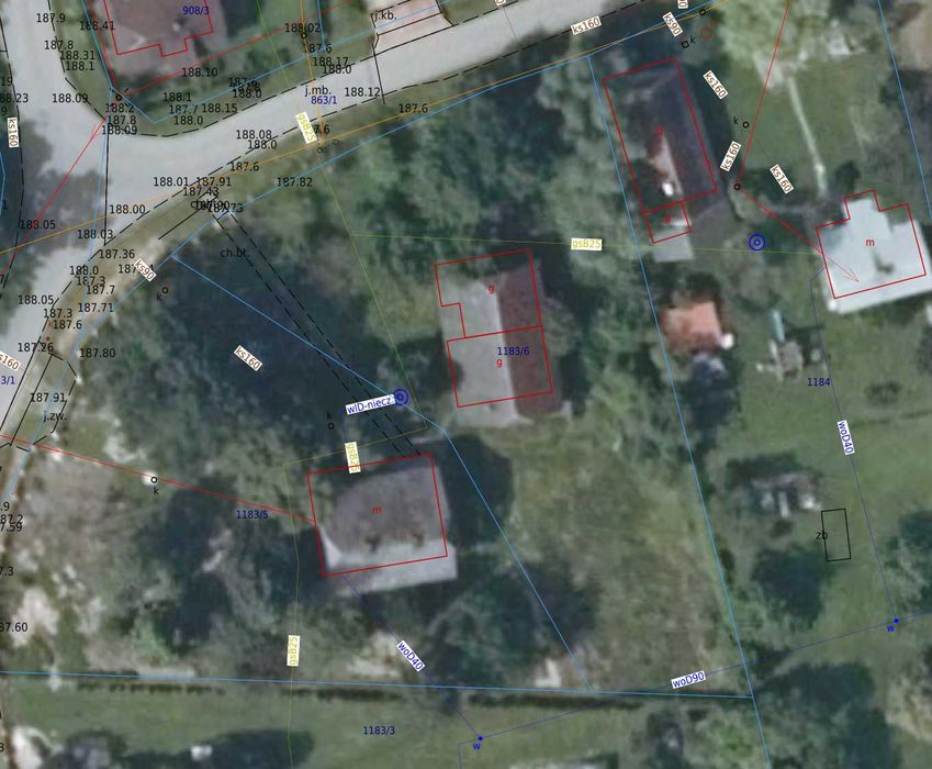 Sprzedam działkę budowlaną w Zabierzowie Bocheńskim 1558 m^2