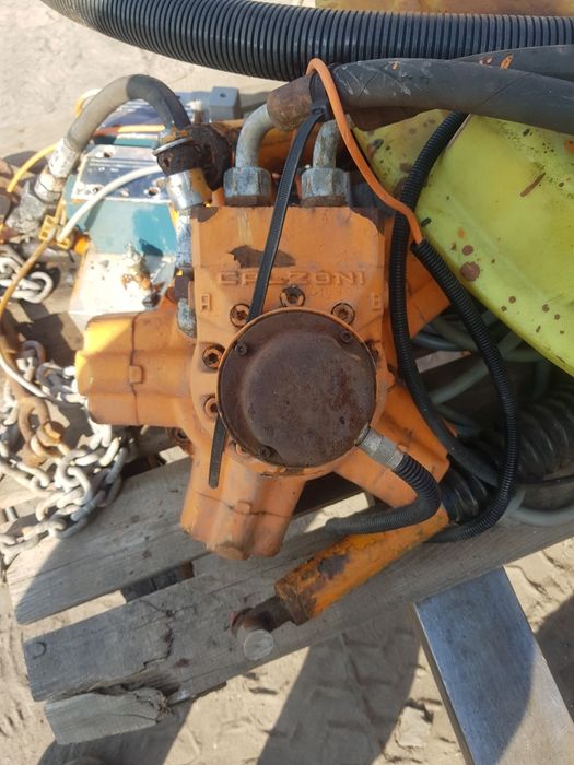 Piaskarka solarka küpper weisser silnik hydrauliczny